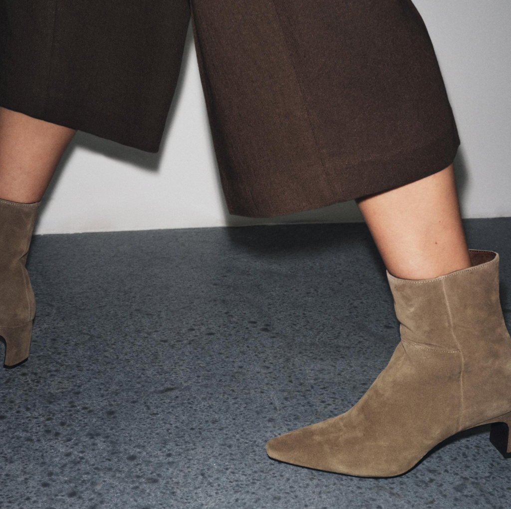 NOYA Taupe — Bootie